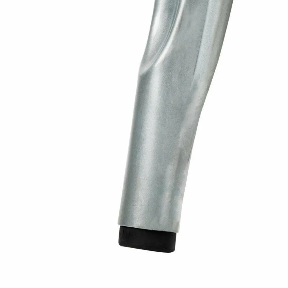 Stuhl Holli Bistro-S silber, Stahl mit Eschenholz, 43,4x50x84,7cm
