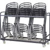 Stuhl Transportwagen Trolley für Stapelstühle, max. 30 Stühle
