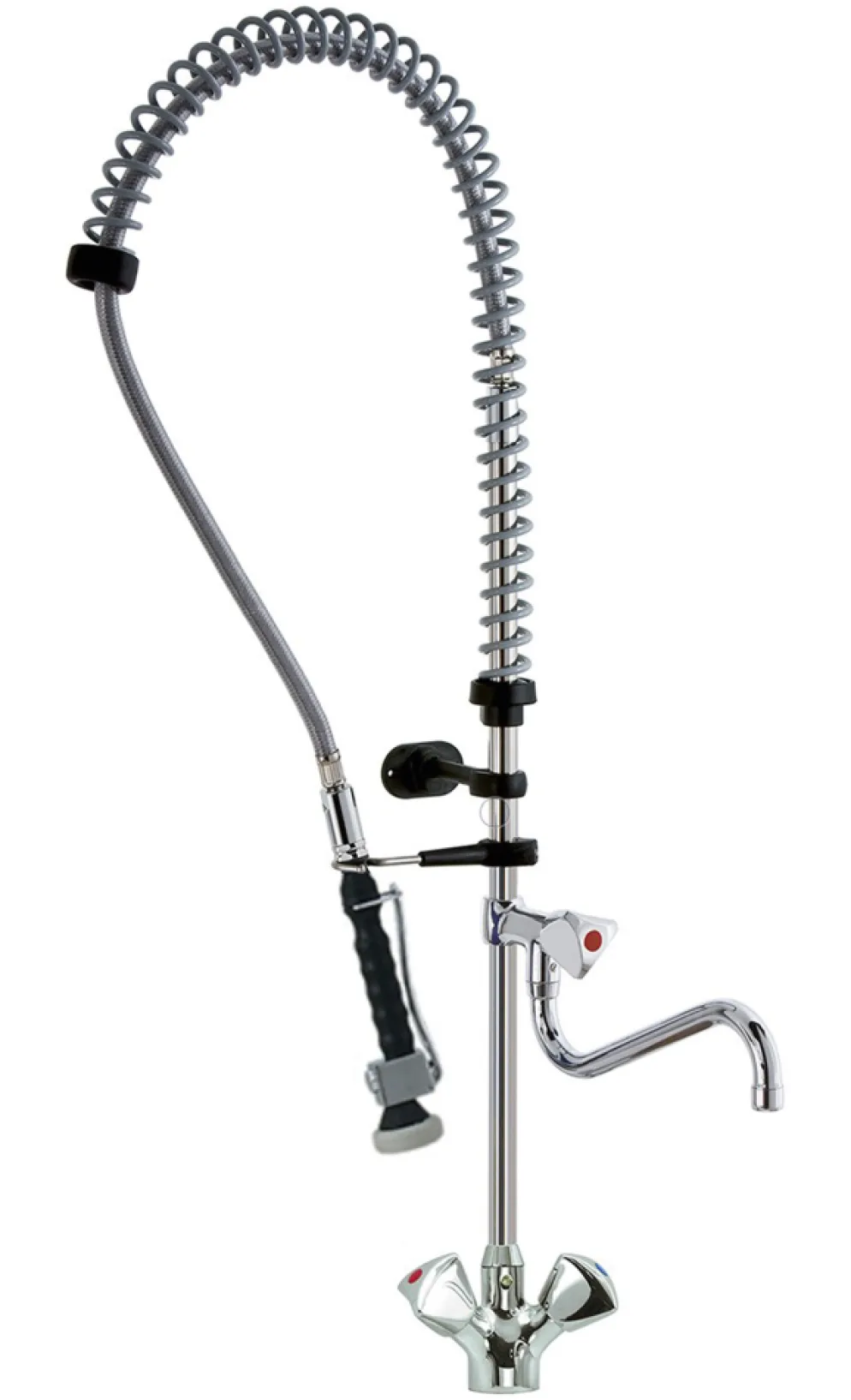STYL Knebel-Geschirrwaschbrause mit Schwenkhahn, Höhe 1064 mm