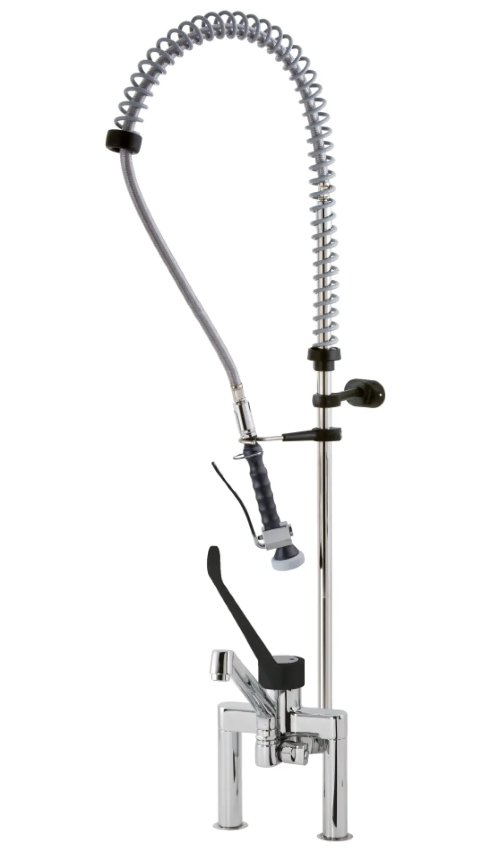 STYL Knebel-Geschirrwaschbrause mit Schwenkhahn und Brausekopf NEW