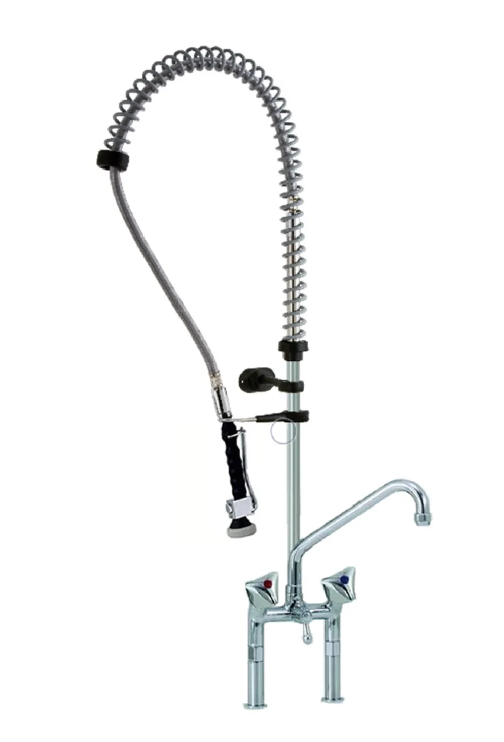 STYL Knebel-Geschirrwaschbrause mit Schwenkhahn und Brausekopf NEW