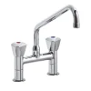 STYL Knebel-Mischbatterie mit Schwenkhahn 3/4 Zoll Wasseranschluß