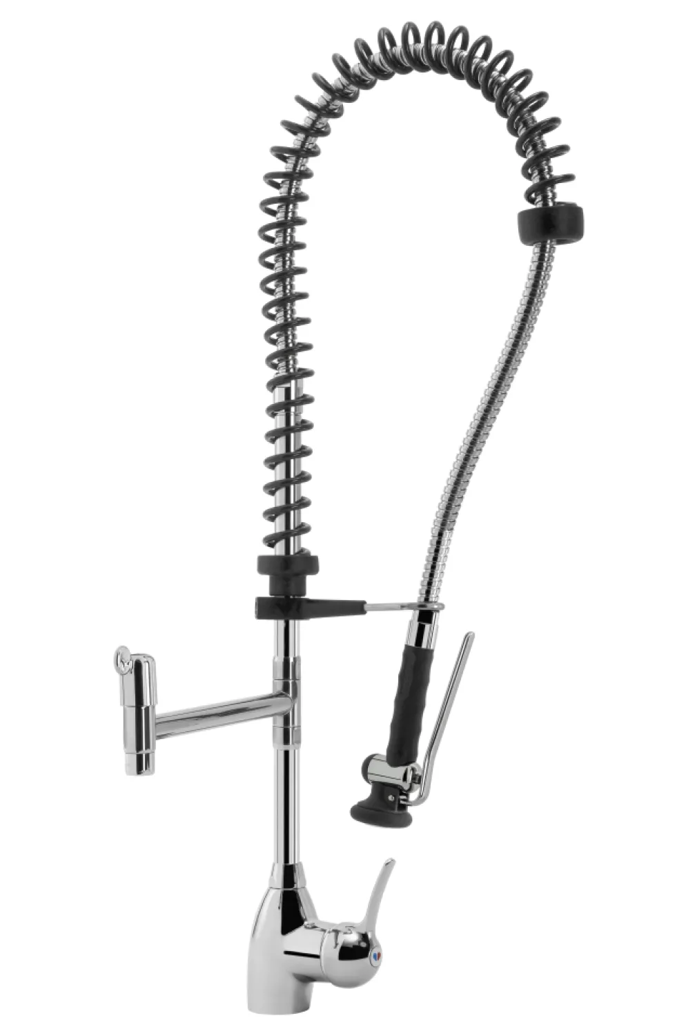 STYL SHRINK Geschirrwaschbrause Schwenkhahn und BEST-Semi LOW-FLOW Brausekopf