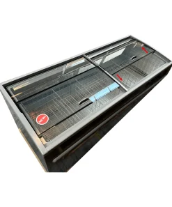 SUPERMARKT Tiefkühltruhe CS grau, Breite 2100 mm