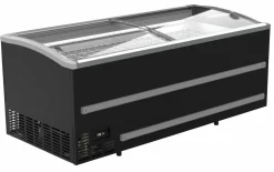 SUPERMARKT Tiefkühltruhe CS Schwarz,1005L, Breite 2124mm