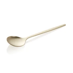 Suppenlöffel Set ALEX CHAMPAGNE, mit champagner, matter PVD Beschichtung, 18 cm, Set á 12 Stück