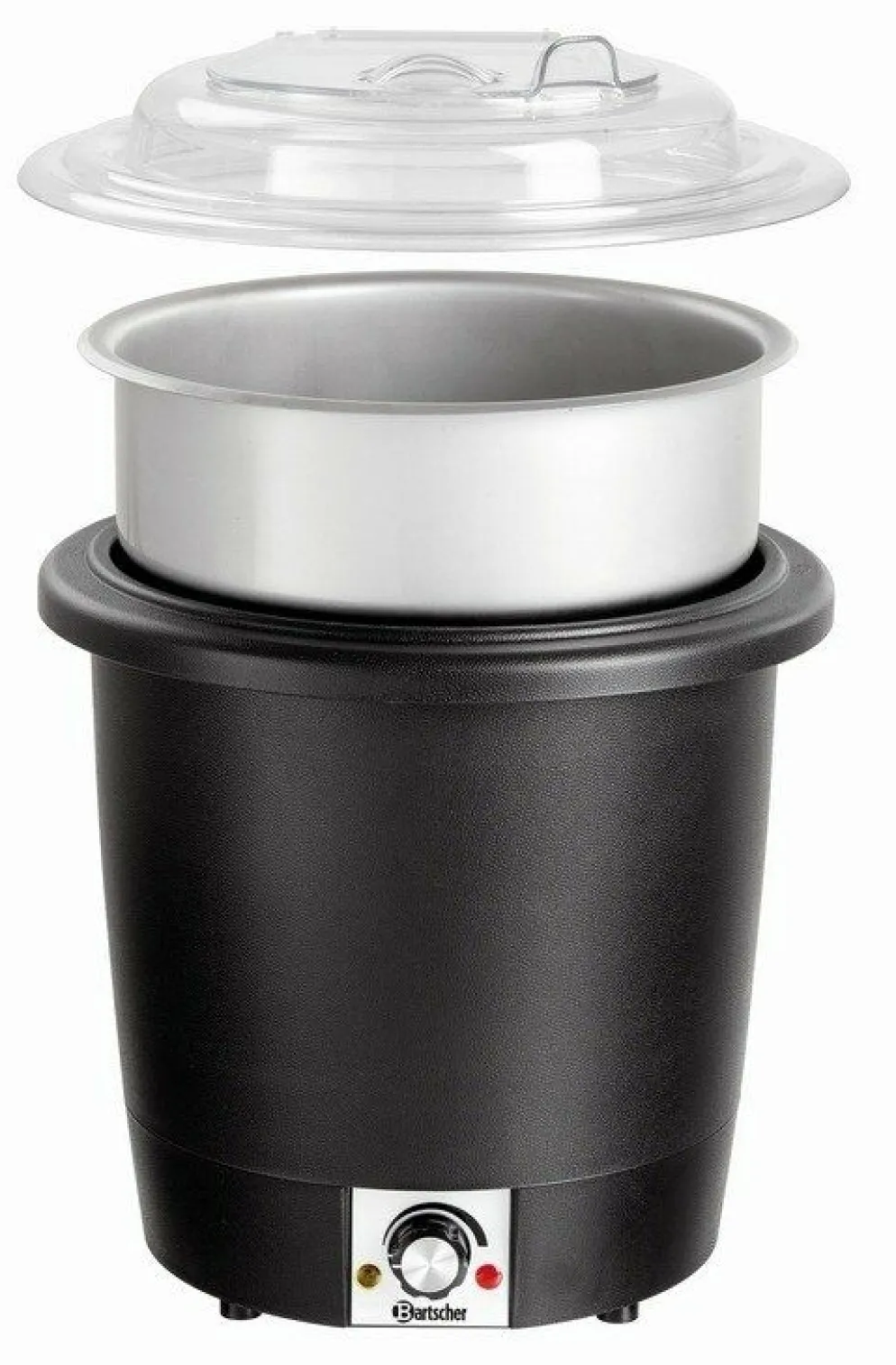 Suppentopf, 10L, schwarz