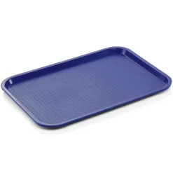 Tablett FAST FOOD, 45,5 x 35,5 x 2 cm, blau, Polypropylen
