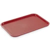 Tablett FAST FOOD, 41,5 x 31 x 2 cm, rot, Polypropylen