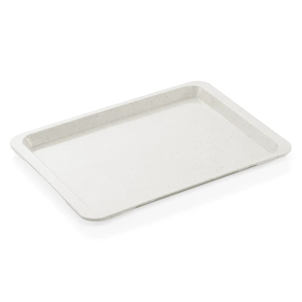 Tablett GN 1/2, 32,5 x 26,5 cm, granitgrau, Polyesterfaserstoff