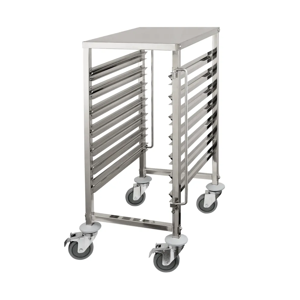 Tablettwagen Regalwagen CANTINA GN 1/1 für 7 Behälter oder 14 Tabletts