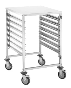 Tablettwagen Regalwagen 7GN2/1, 7 Einschübe für GN Behälter