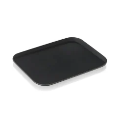 Tablett, 46 x 35,5 cm, schwarz, Polypropylen