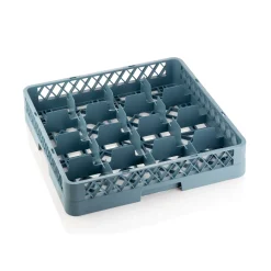 Tassenkorb 50x50cm DISH RACK 98, mit 16 Einteilungen