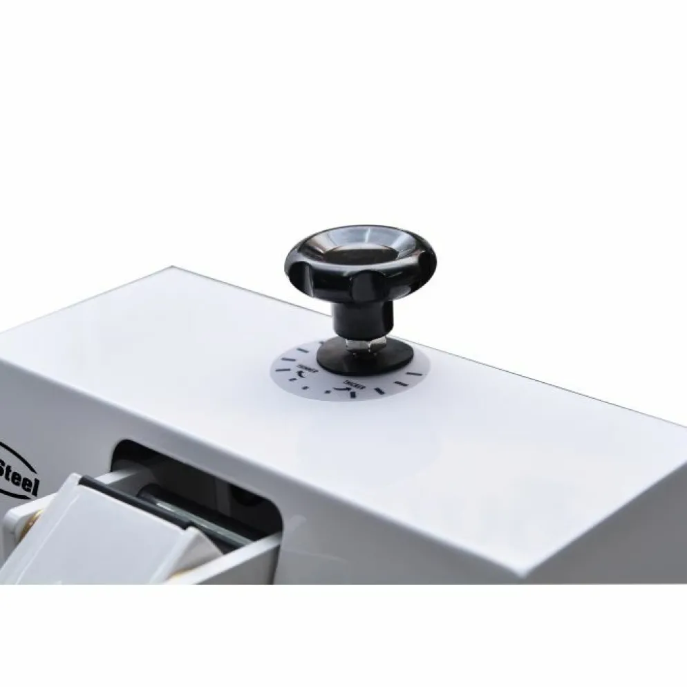 Teigpresse – Ø458 mm, beheizte Oberplatte, 1–15 mm einstellbar