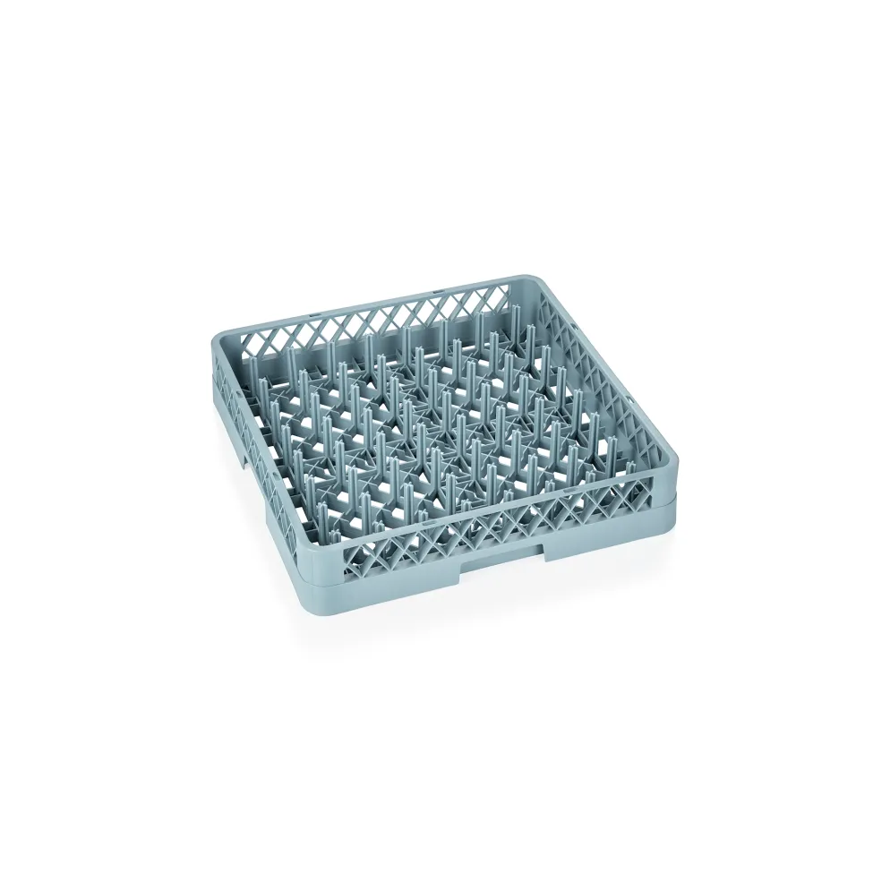 Tellerkorb 50x50cm DISH RACK 98, mit 64 Fingern