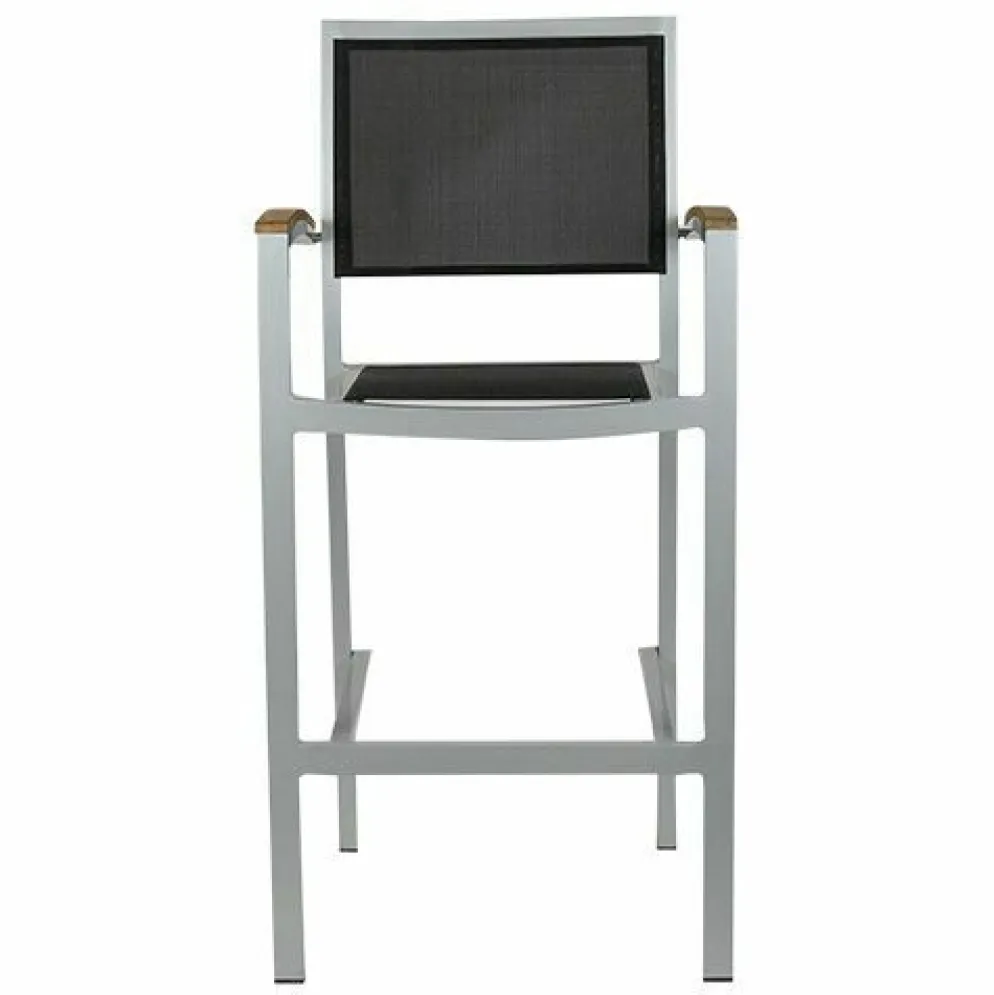 Terrassen Barhocker Doro-A, silber