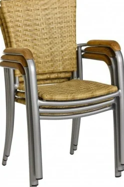 Terrassen Lounge-Sessel Bali sereno mit Armlehne, stapelbar