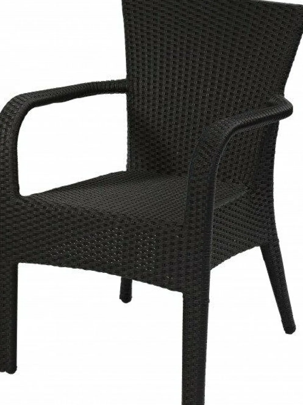 Terrassen-Lounge-Stuhl Piazza, segrass schwarz