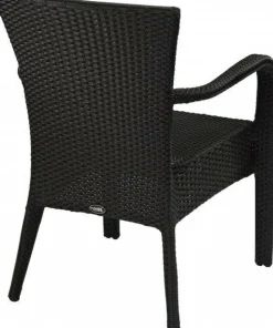 Terrassen-Lounge-Stuhl Piazza, segrass schwarz