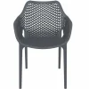 Terrassenstuhl Air-A grau