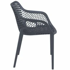 Terrassenstuhl Air-A grau