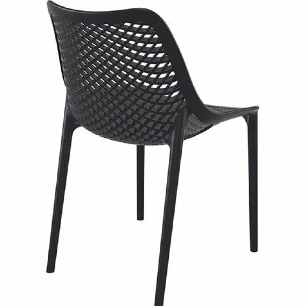 Terrassenstuhl Air schwarz