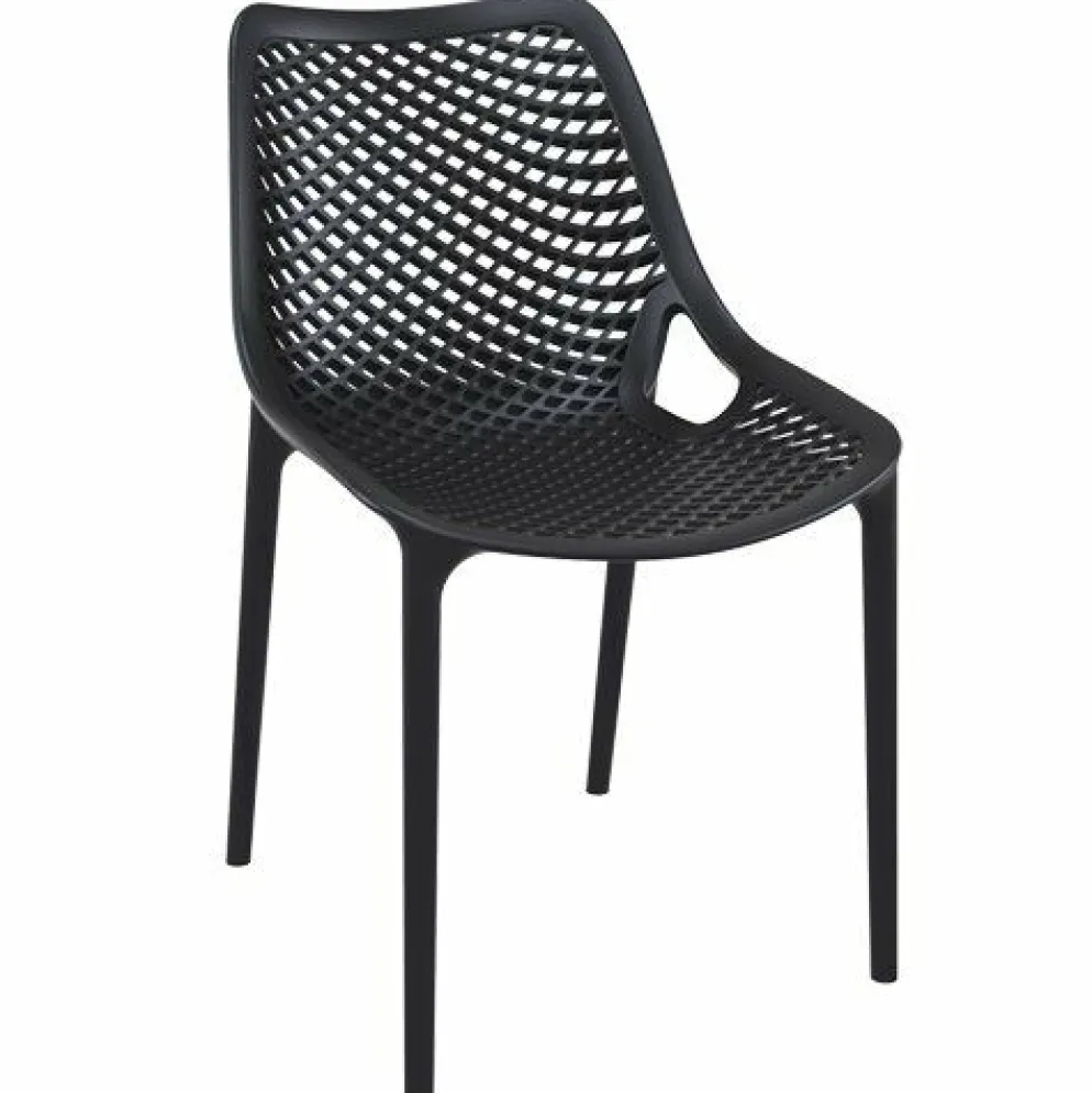 Terrassenstuhl Air schwarz