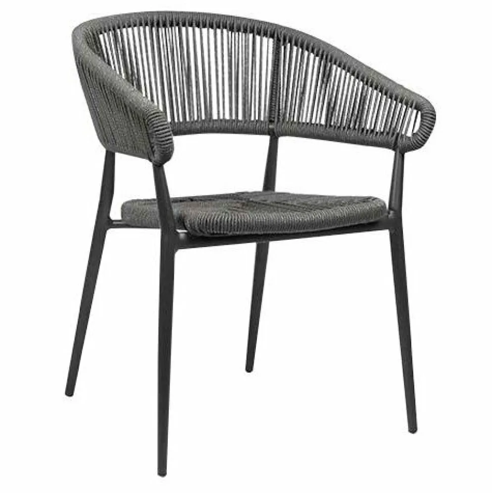 Terrassenstuhl Jack-A, Grau