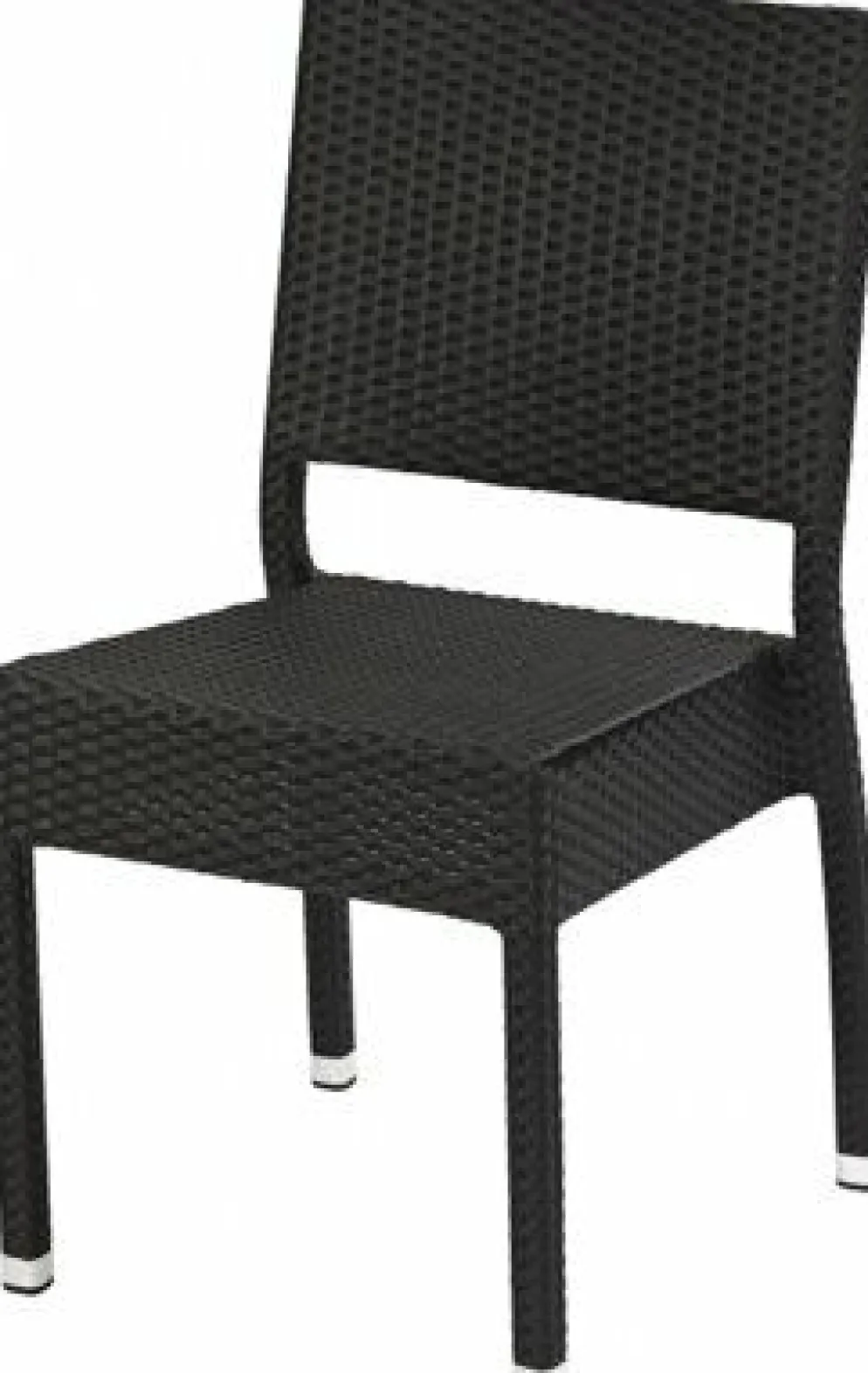 Terrassenstuhl Nizza schwarz, stapelbar