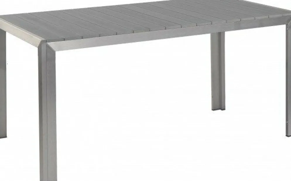 Terrassen Tisch Torino grau, 160x80x74 cm