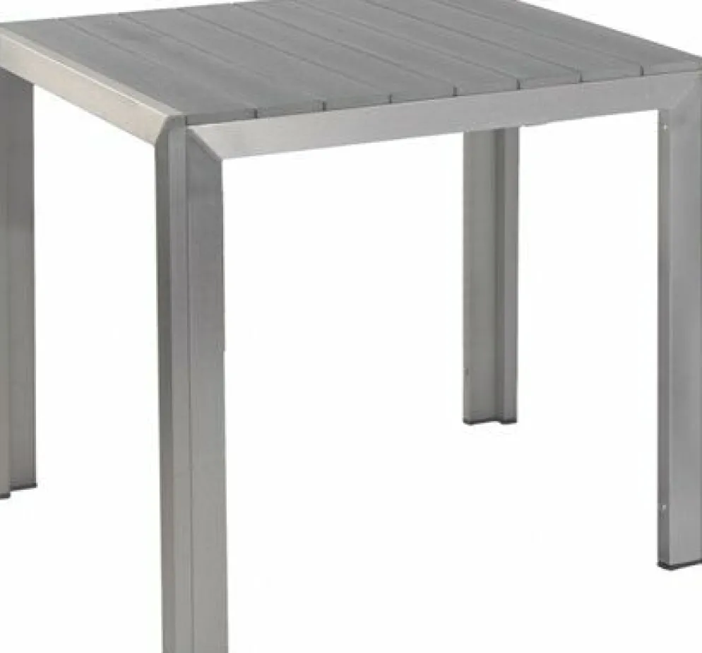 Terrassentisch Torino grau, 80x80x74cm