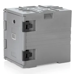 Thermotransportbehälter GN 1/1, 12 Einschübe, 65 x 45 x 61 cm, Kunststoff, Polyurethan