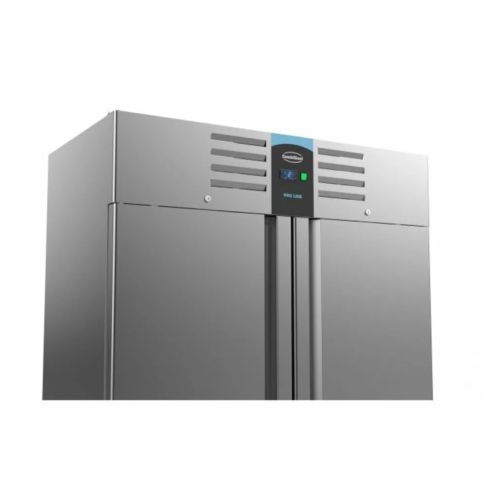Tiefkühlschrank Edelstahl Energy Line 1400mm, 2/1 GN