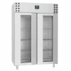 Tiefkühlschrank Edelstahl Glastüren Pro Line 1400 L