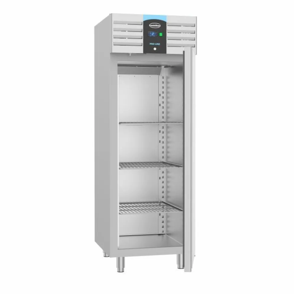Tiefkühlschrank Pro Line aus Edelstahl 550 L, 700x710x2050mm