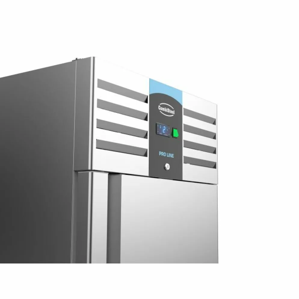 Tiefkühlschrank Pro Line aus Edelstahl 550 L, 700x710x2050mm