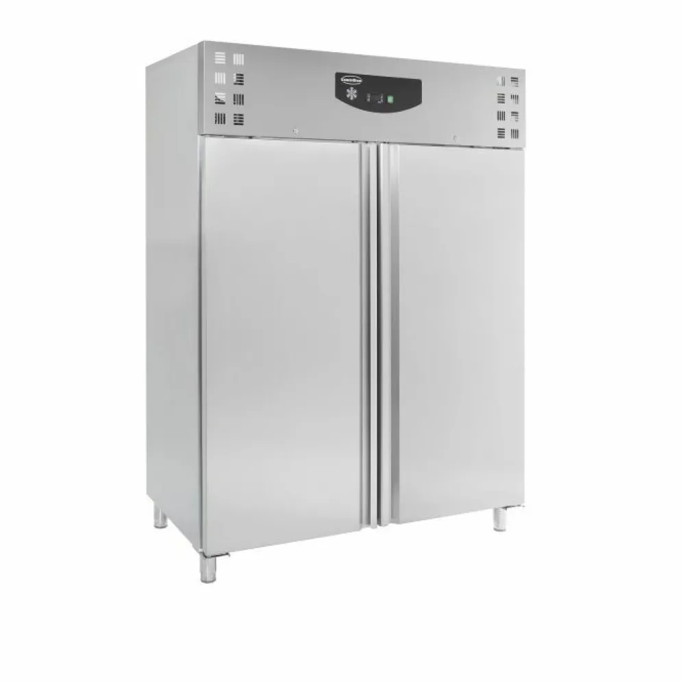 Tiefkühlschrank RFS aus Edelstahl, 2 Türen, 1410 L, 1480x830x2010mm