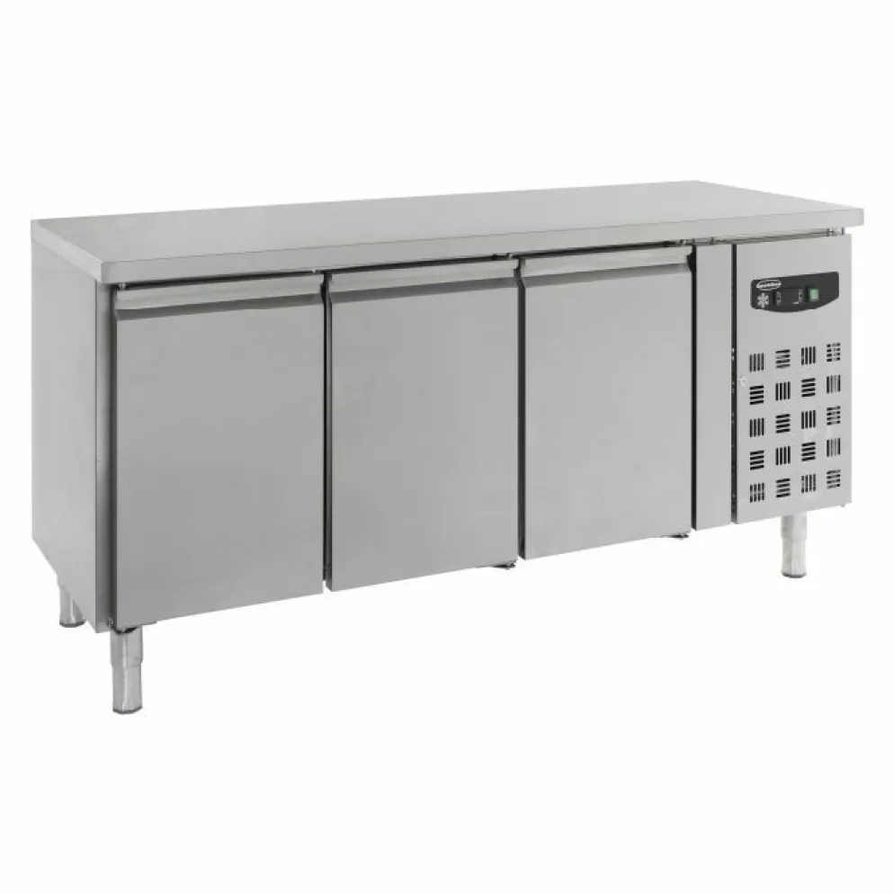 Tiefkühltisch mit 3 Türen 402 L, 1795x700x850mm