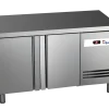 Tiefkühltisch Ready TKT2600 ohne Aufkantung, 2 Türen, 1492x600x800mm