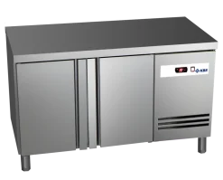 Tiefkühltisch Ready TKT2600 ohne Aufkantung, 2 Türen, 1492x600x800mm