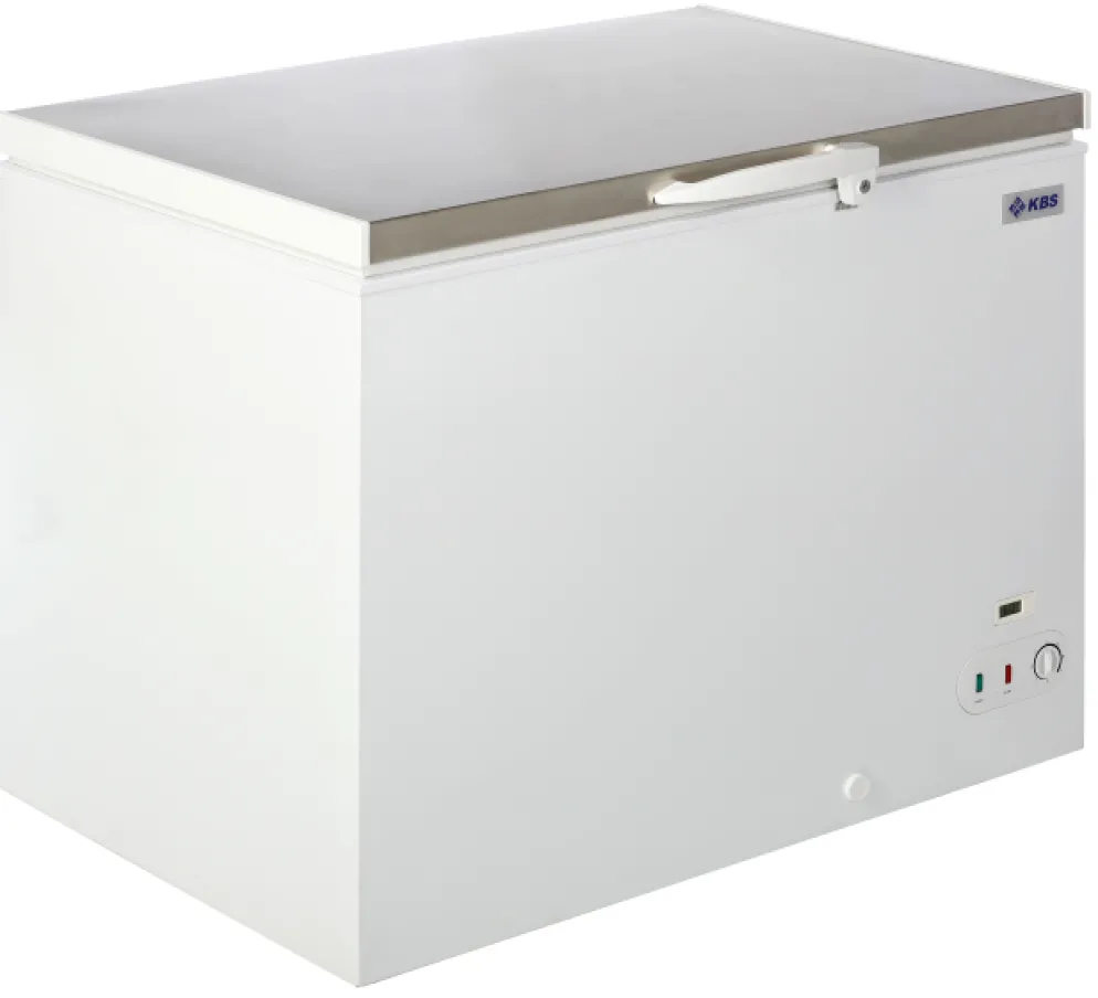 Tiefkühltruhe KBS 27 mit Edelstahldeckel CNS, 895x590x840mm