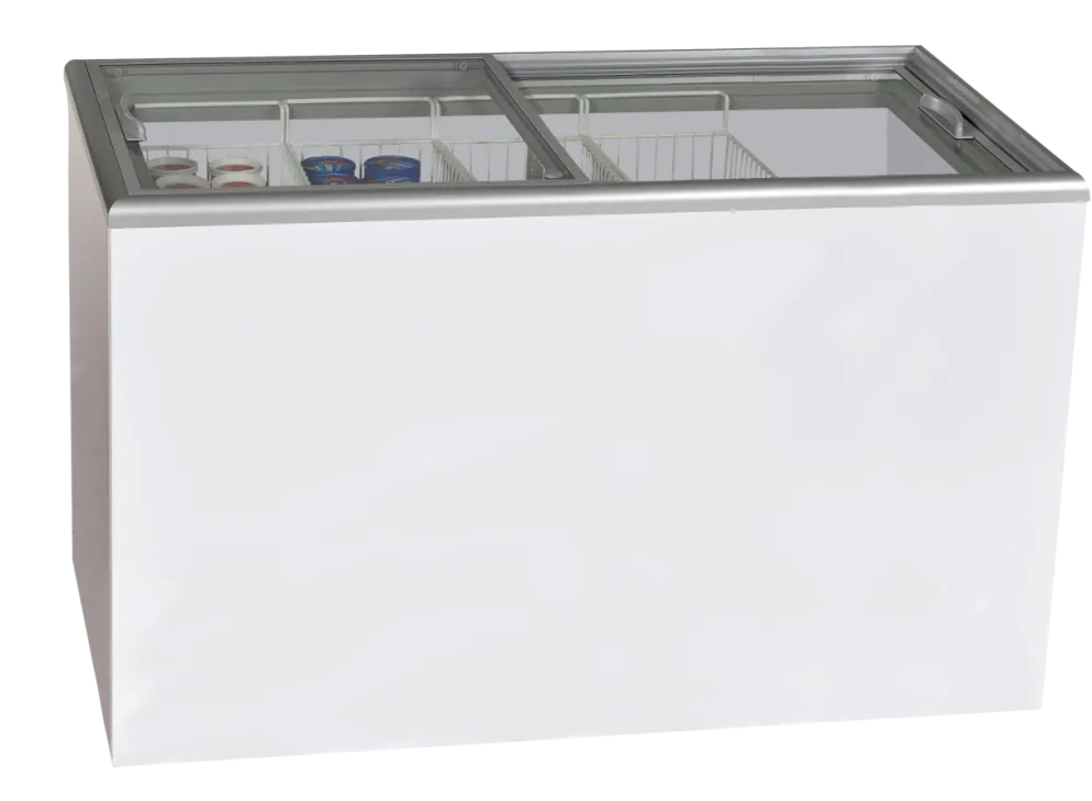 Tiefkühltruhe mit Glasschiebedeckel KBS 48 G, 1344x694x867mm