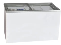 Tiefkühltruhe mit Glasschiebedeckel KBS 58 G, 1544x694x867mm