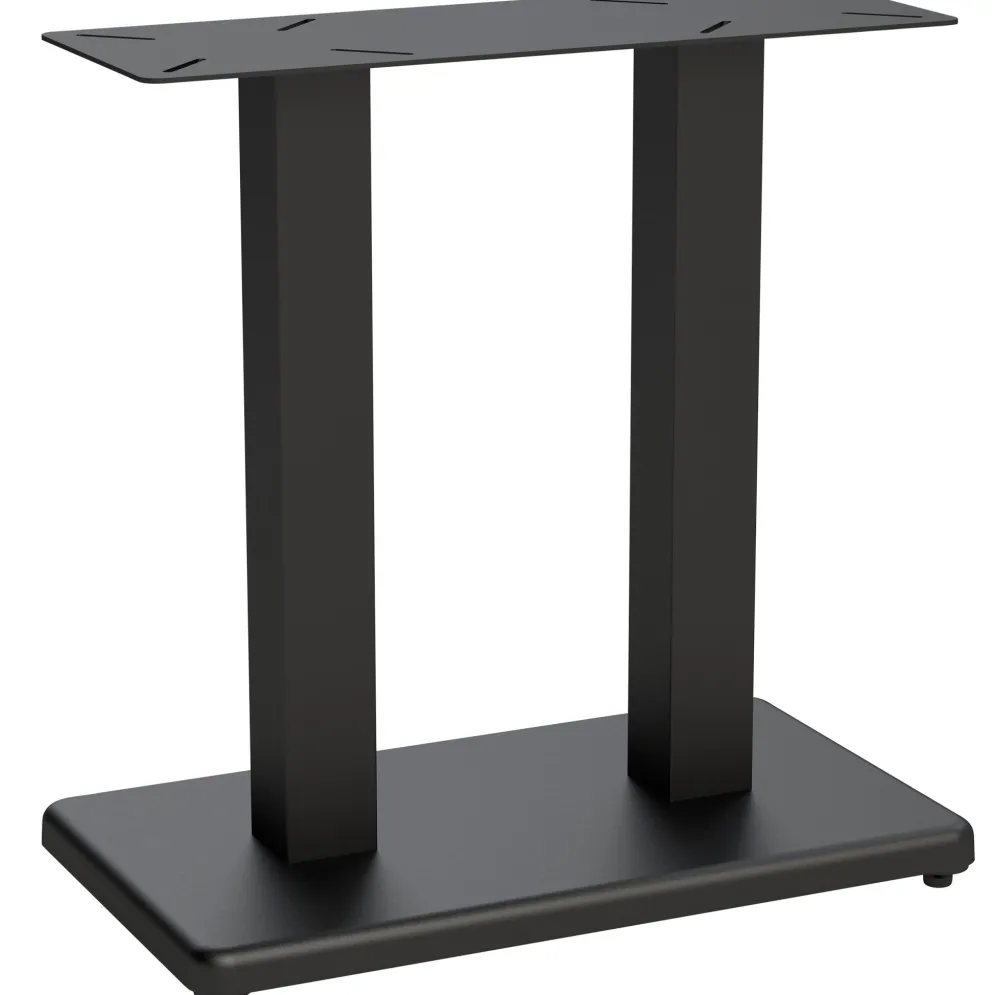 Tischgestell Bowen Gusseisen für Tischplatten bis 140x80cm
