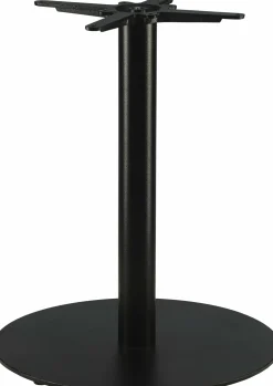 Tischgestell, Gusseisen, Boden flach, für Platten bis 80x80cm