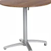 Tischgestell Nessi für Platten bis 70x70 cm, silber