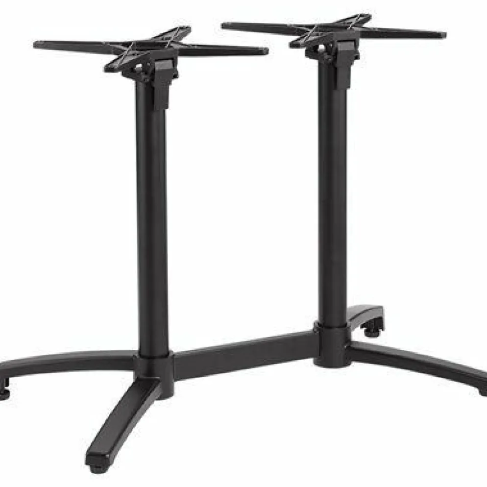 Tischgestell Nessi für Platten bis 120x80 cm Schwarz