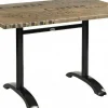Tischgestell Nina-Double für Platten bis 120x80 cm, schwarz