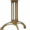 Tischgestell Oslo 3 für Platten bis 70x70 cm, Bambus Optik